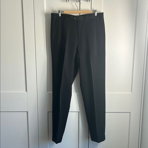 Perry Ellis Portfolio Black Dress Pants | 34x34 - Picture 1 of 3